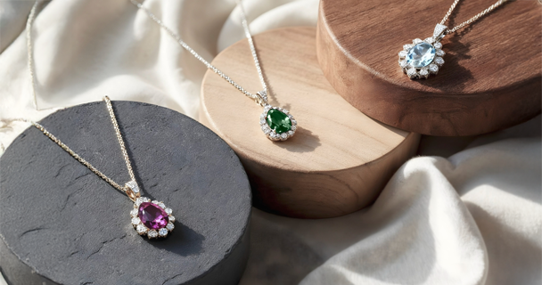 Gemologist working on a stone